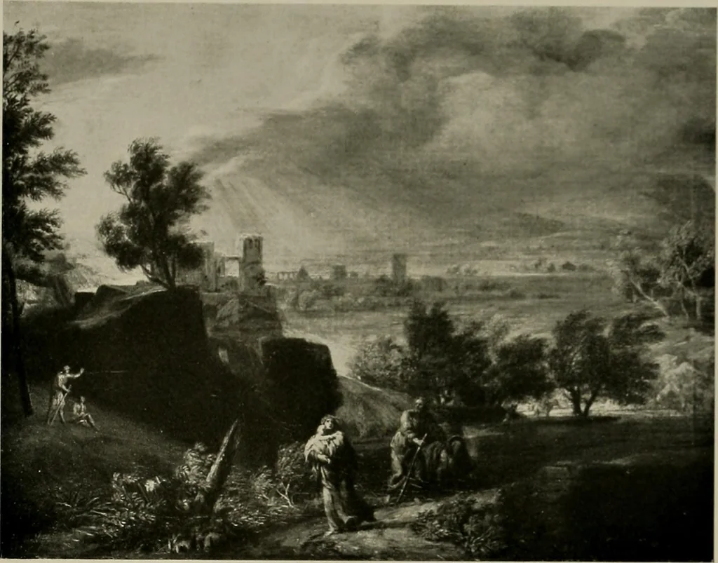An illustration from Deutsches barock und rokoko : herausgegeben im anschluss an die Jahrhundert-ausstellung deutscher kunst 1650-1800, Darmstadt, 1914, 1914, leaf 135