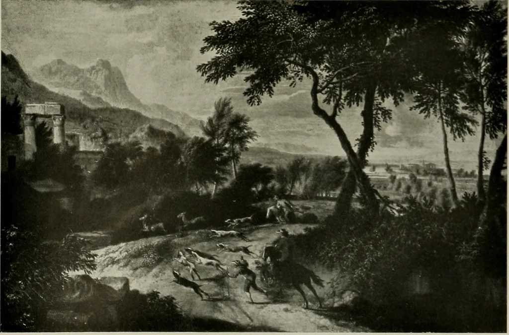 An illustration from Deutsches barock und rokoko : herausgegeben im anschluss an die Jahrhundert-ausstellung deutscher kunst 1650-1800, Darmstadt, 1914, 1914, leaf 135