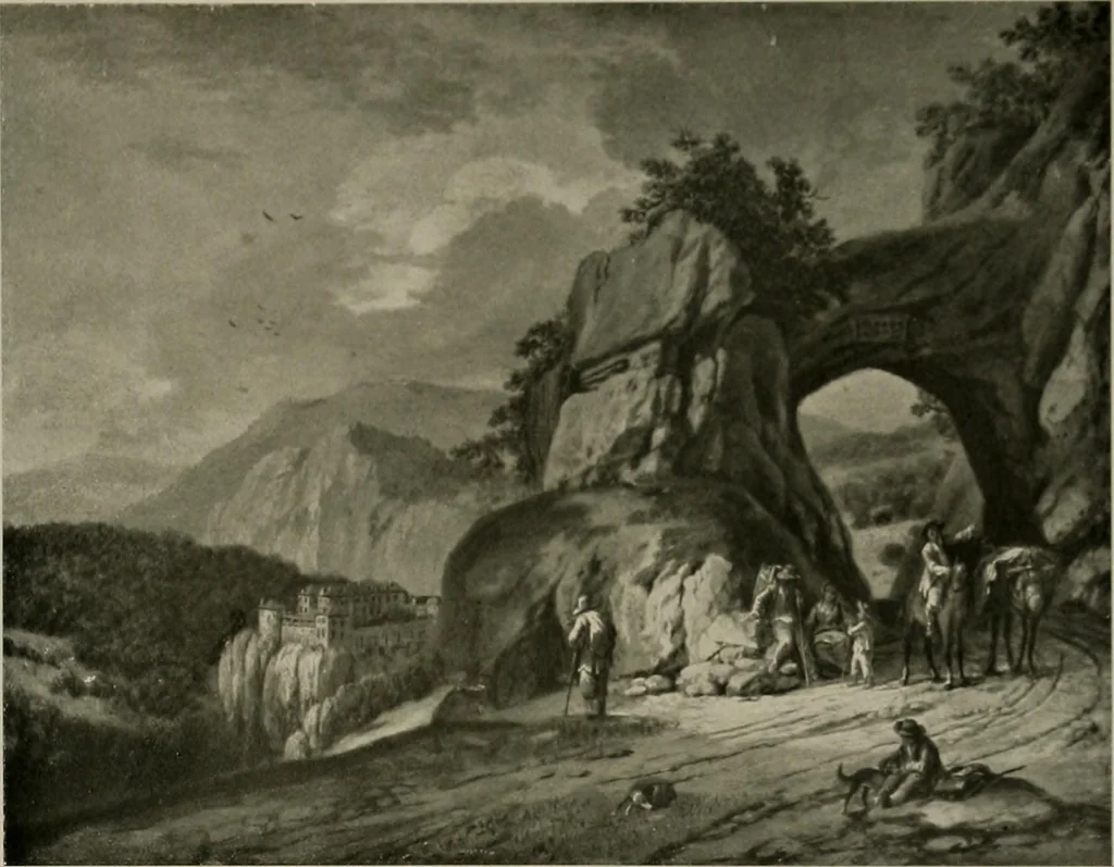 An illustration from Deutsches barock und rokoko : herausgegeben im anschluss an die Jahrhundert-ausstellung deutscher kunst 1650-1800, Darmstadt, 1914, 1914, leaf 137