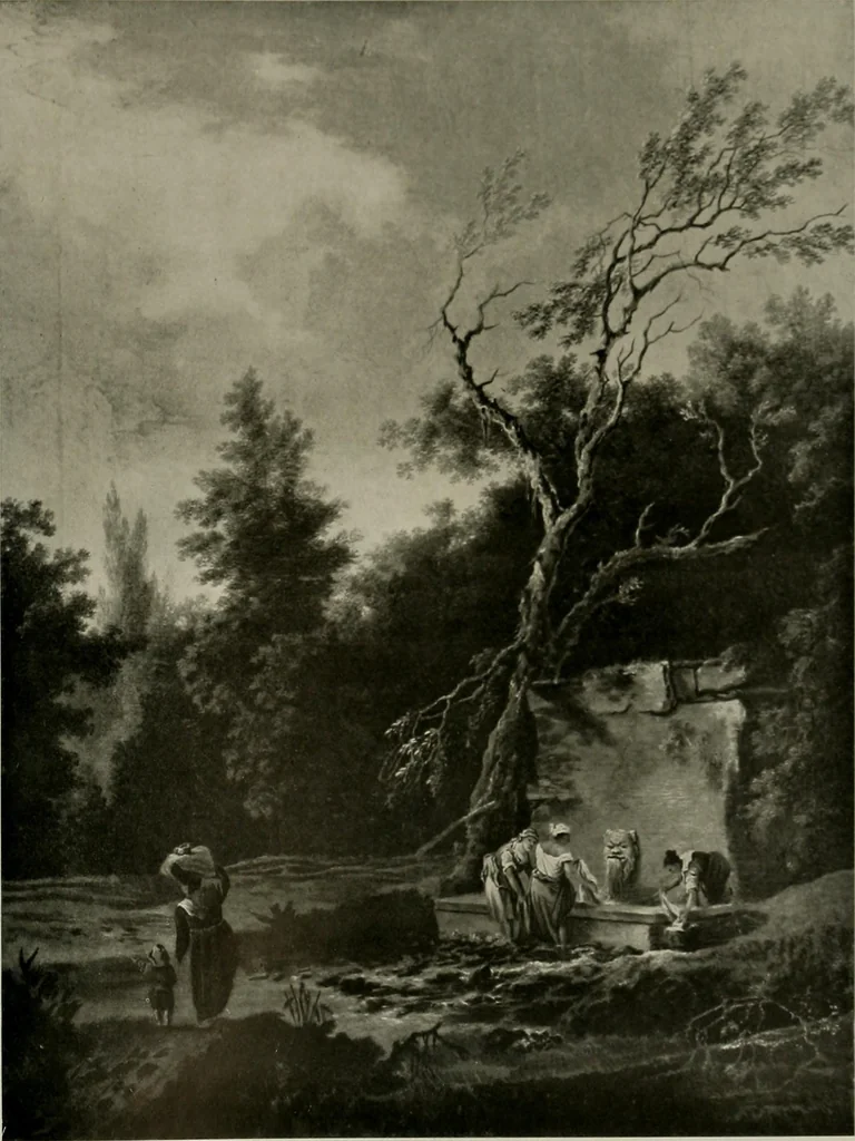 An illustration from Deutsches barock und rokoko : herausgegeben im anschluss an die Jahrhundert-ausstellung deutscher kunst 1650-1800, Darmstadt, 1914, 1914, leaf 139