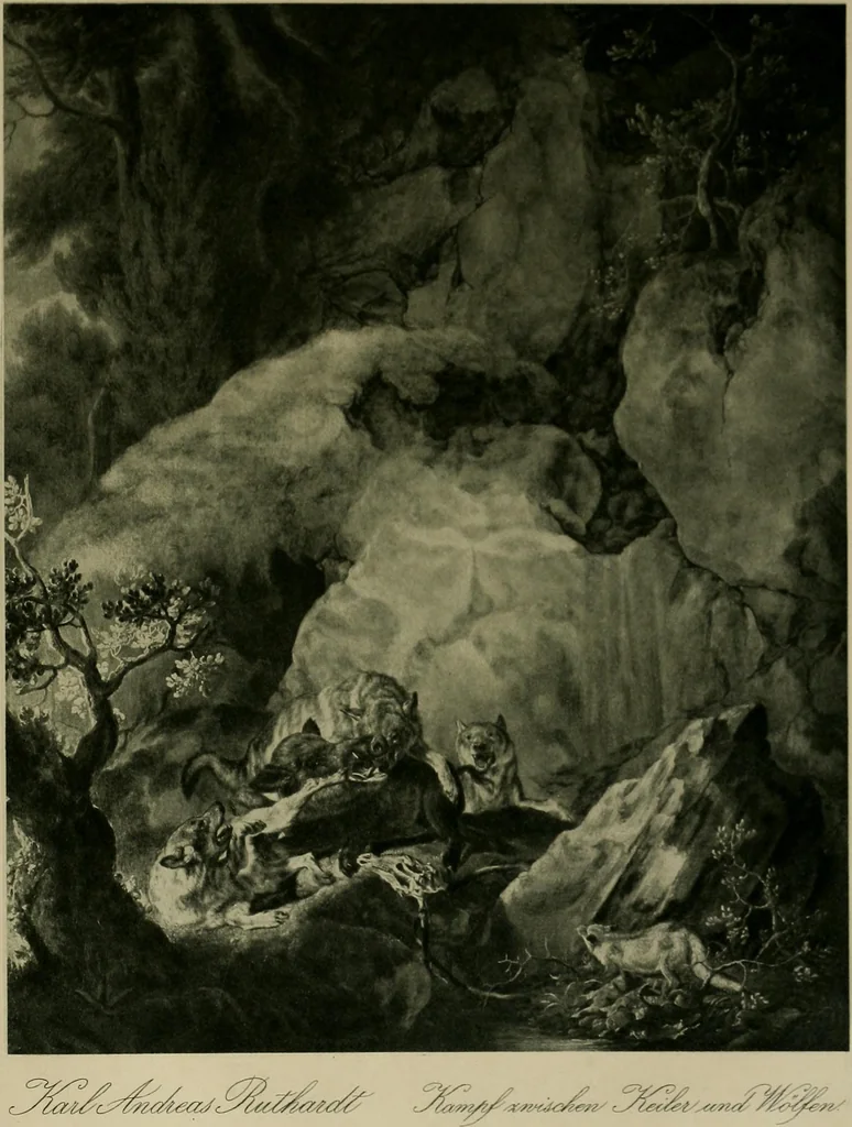 An illustration from Deutsches barock und rokoko : herausgegeben im anschluss an die Jahrhundert-ausstellung deutscher kunst 1650-1800, Darmstadt, 1914, 1914, leaf 157