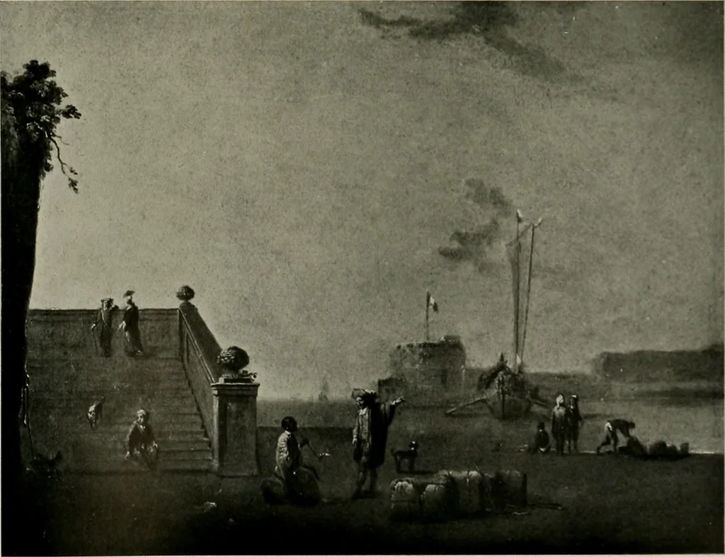 An illustration from Deutsches barock und rokoko : herausgegeben im anschluss an die Jahrhundert-ausstellung deutscher kunst 1650-1800, Darmstadt, 1914, 1914, leaf 161