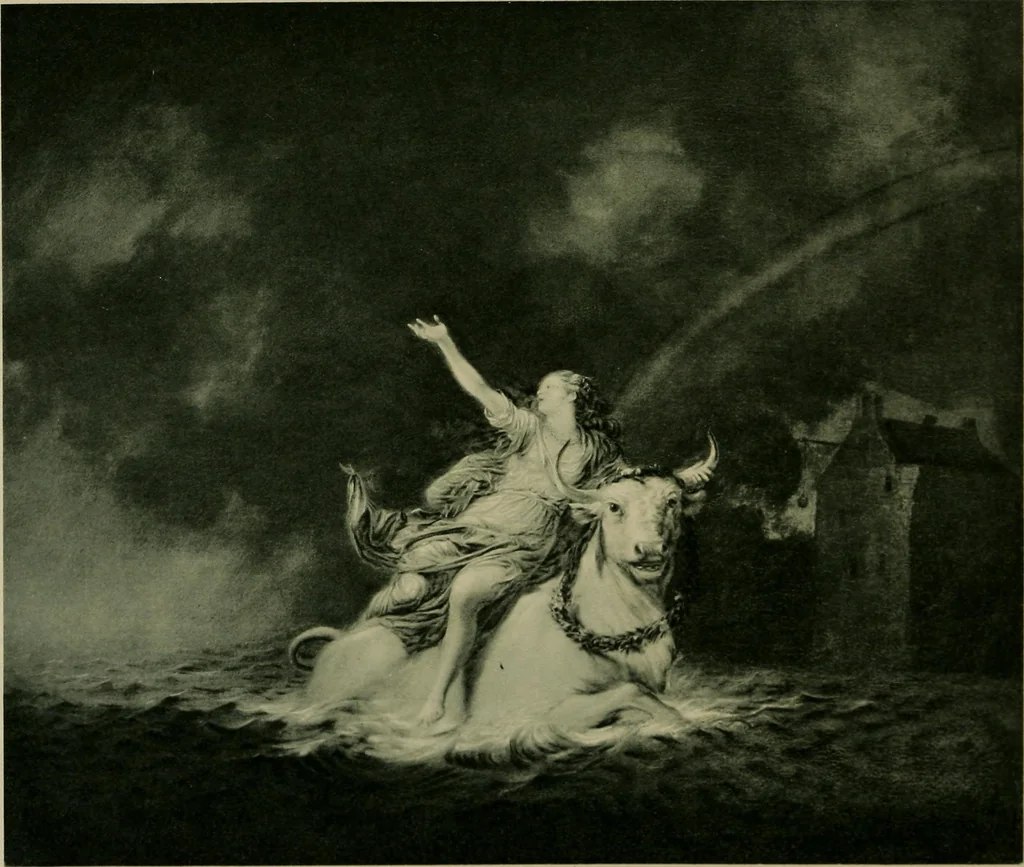 An illustration from Deutsches barock und rokoko : herausgegeben im anschluss an die Jahrhundert-ausstellung deutscher kunst 1650-1800, Darmstadt, 1914, 1914, leaf 201
