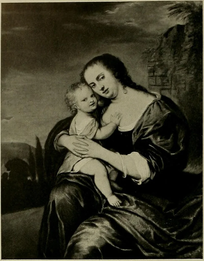 An illustration from Deutsches barock und rokoko : herausgegeben im anschluss an die Jahrhundert-ausstellung deutscher kunst 1650-1800, Darmstadt, 1914, 1914, leaf 210