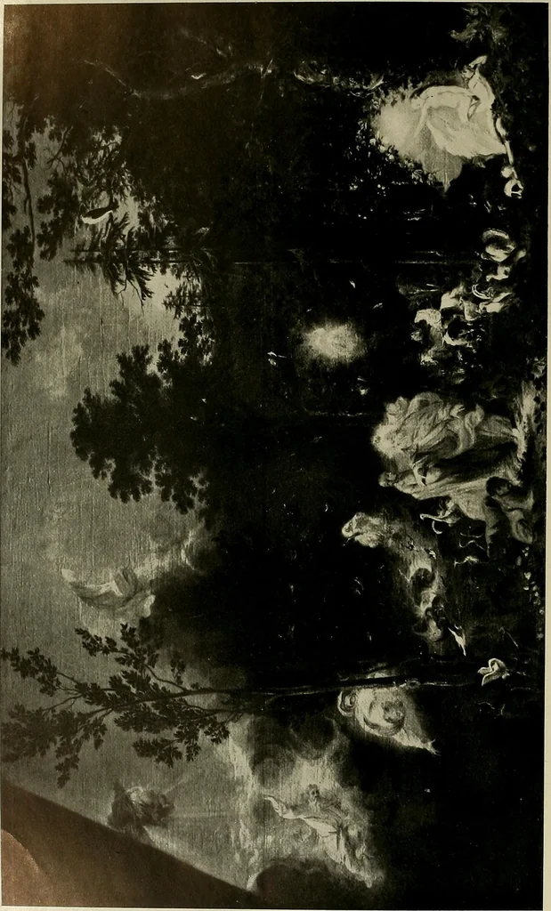 An illustration from Deutsches barock und rokoko : herausgegeben im anschluss an die Jahrhundert-ausstellung deutscher kunst 1650-1800, Darmstadt, 1914, 1914, leaf 226