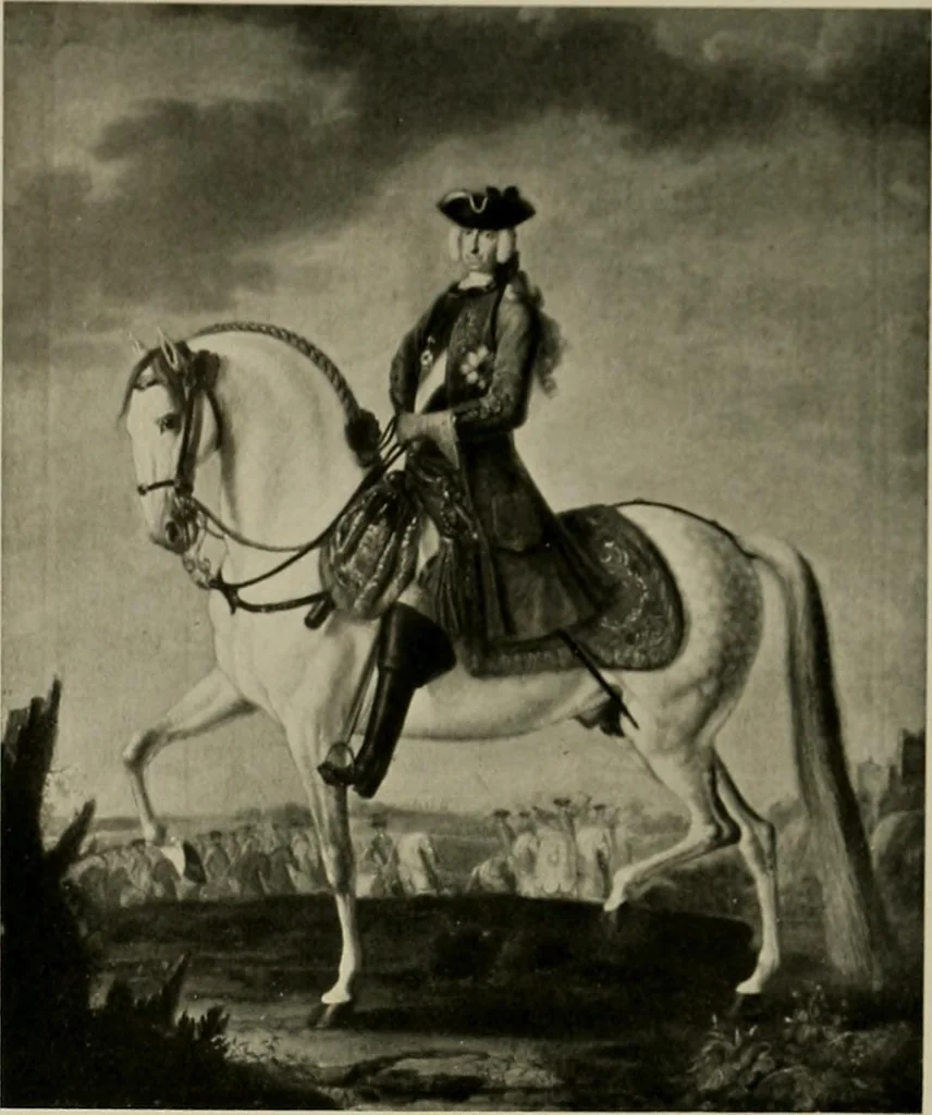 An illustration from Deutsches barock und rokoko : herausgegeben im anschluss an die Jahrhundert-ausstellung deutscher kunst 1650-1800, Darmstadt, 1914, 1914, leaf 229