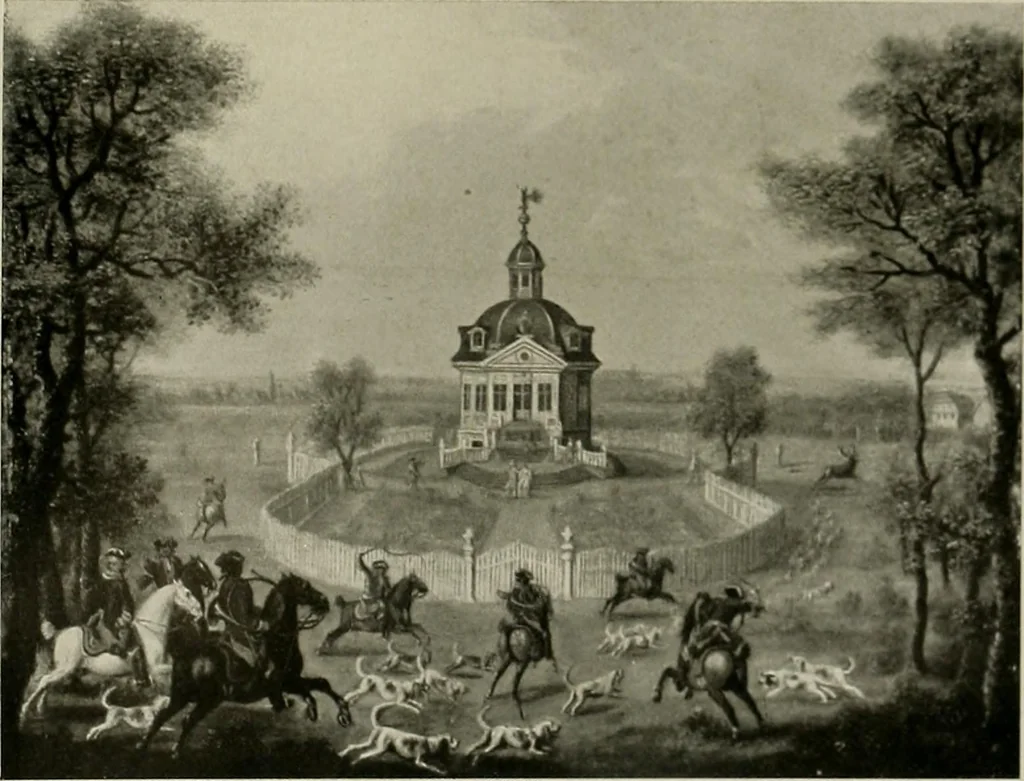 An illustration from Deutsches barock und rokoko : herausgegeben im anschluss an die Jahrhundert-ausstellung deutscher kunst 1650-1800, Darmstadt, 1914, 1914, leaf 229