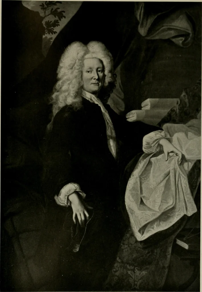 An illustration from Deutsches barock und rokoko : herausgegeben im anschluss an die Jahrhundert-ausstellung deutscher kunst 1650-1800, Darmstadt, 1914, 1914, leaf 231