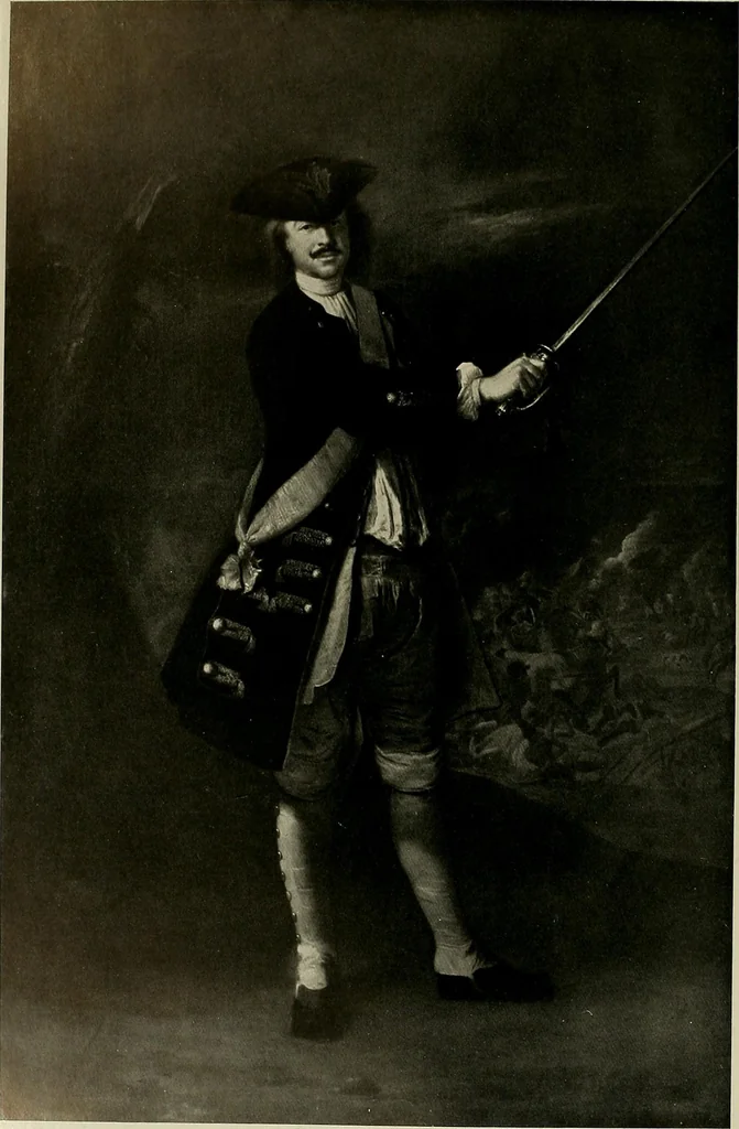 An illustration from Deutsches barock und rokoko : herausgegeben im anschluss an die Jahrhundert-ausstellung deutscher kunst 1650-1800, Darmstadt, 1914, 1914, leaf 250