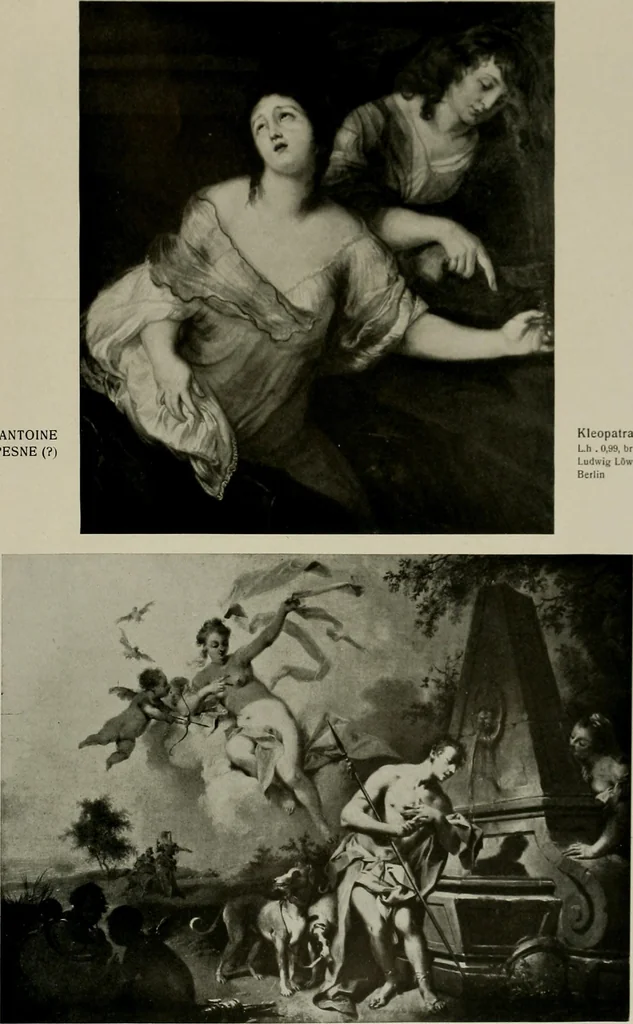 An illustration from Deutsches barock und rokoko : herausgegeben im anschluss an die Jahrhundert-ausstellung deutscher kunst 1650-1800, Darmstadt, 1914, 1914, leaf 253