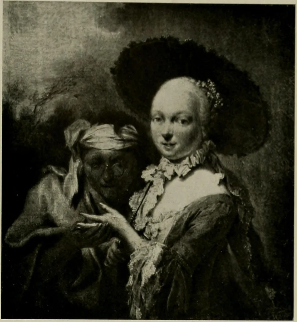 An illustration from Deutsches barock und rokoko : herausgegeben im anschluss an die Jahrhundert-ausstellung deutscher kunst 1650-1800, Darmstadt, 1914, 1914, leaf 257
