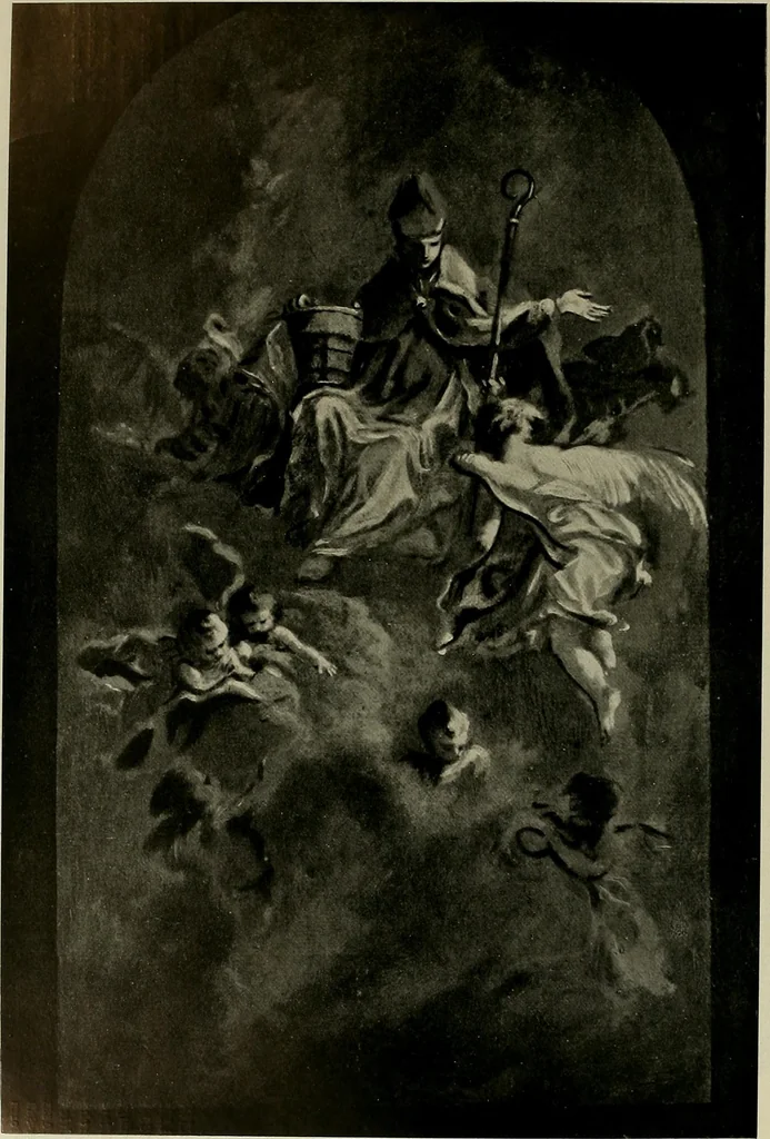 An illustration from Deutsches barock und rokoko : herausgegeben im anschluss an die Jahrhundert-ausstellung deutscher kunst 1650-1800, Darmstadt, 1914, 1914, leaf 284
