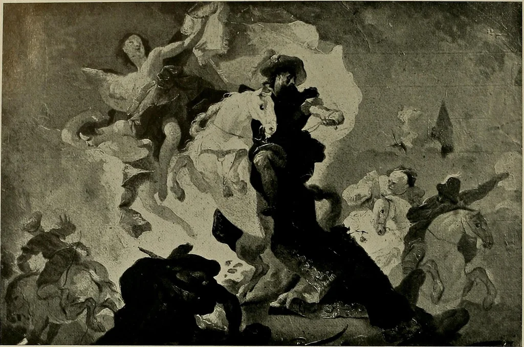 An illustration from Deutsches barock und rokoko : herausgegeben im anschluss an die Jahrhundert-ausstellung deutscher kunst 1650-1800, Darmstadt, 1914, 1914, leaf 290