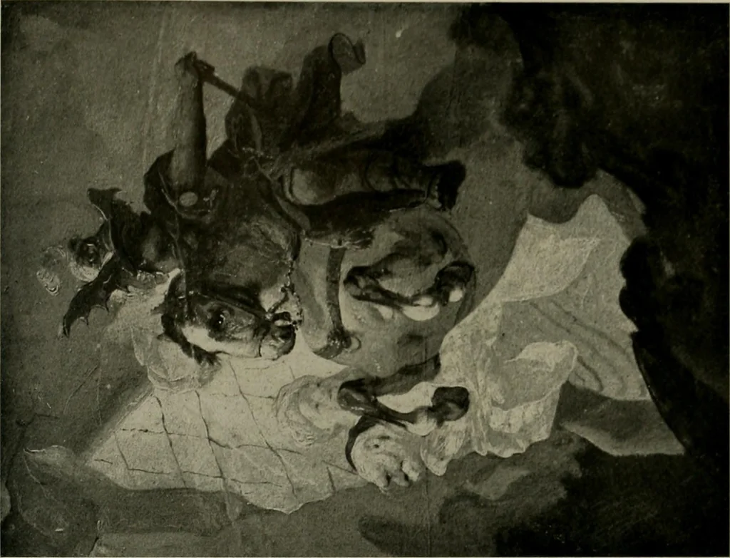 An illustration from Deutsches barock und rokoko : herausgegeben im anschluss an die Jahrhundert-ausstellung deutscher kunst 1650-1800, Darmstadt, 1914, 1914, leaf 291
