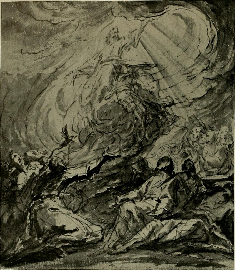 An illustration from Deutsches barock und rokoko : herausgegeben im anschluss an die Jahrhundert-ausstellung deutscher kunst 1650-1800, Darmstadt, 1914, 1914, leaf 304