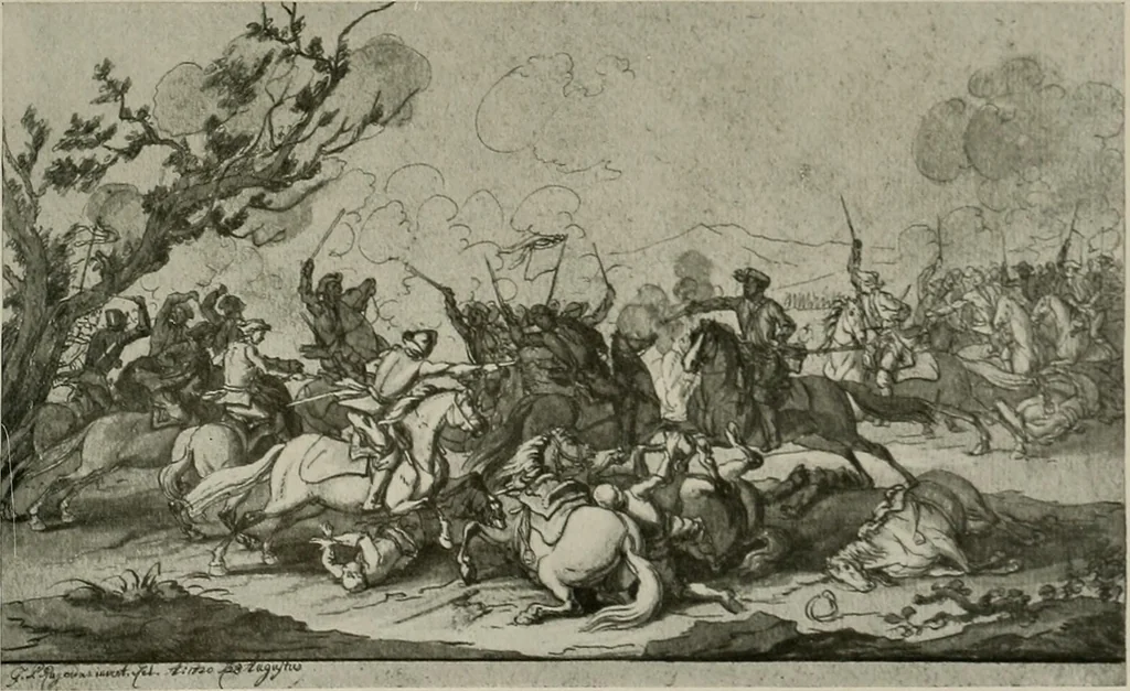 An illustration from Deutsches barock und rokoko : herausgegeben im anschluss an die Jahrhundert-ausstellung deutscher kunst 1650-1800, Darmstadt, 1914, 1914, leaf 305