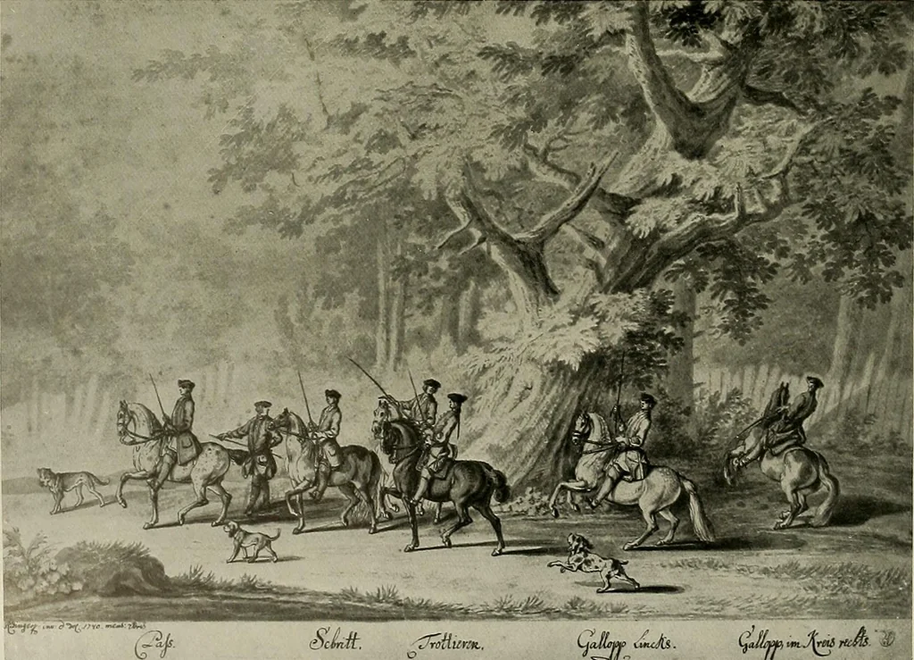 An illustration from Deutsches barock und rokoko : herausgegeben im anschluss an die Jahrhundert-ausstellung deutscher kunst 1650-1800, Darmstadt, 1914, 1914, leaf 308