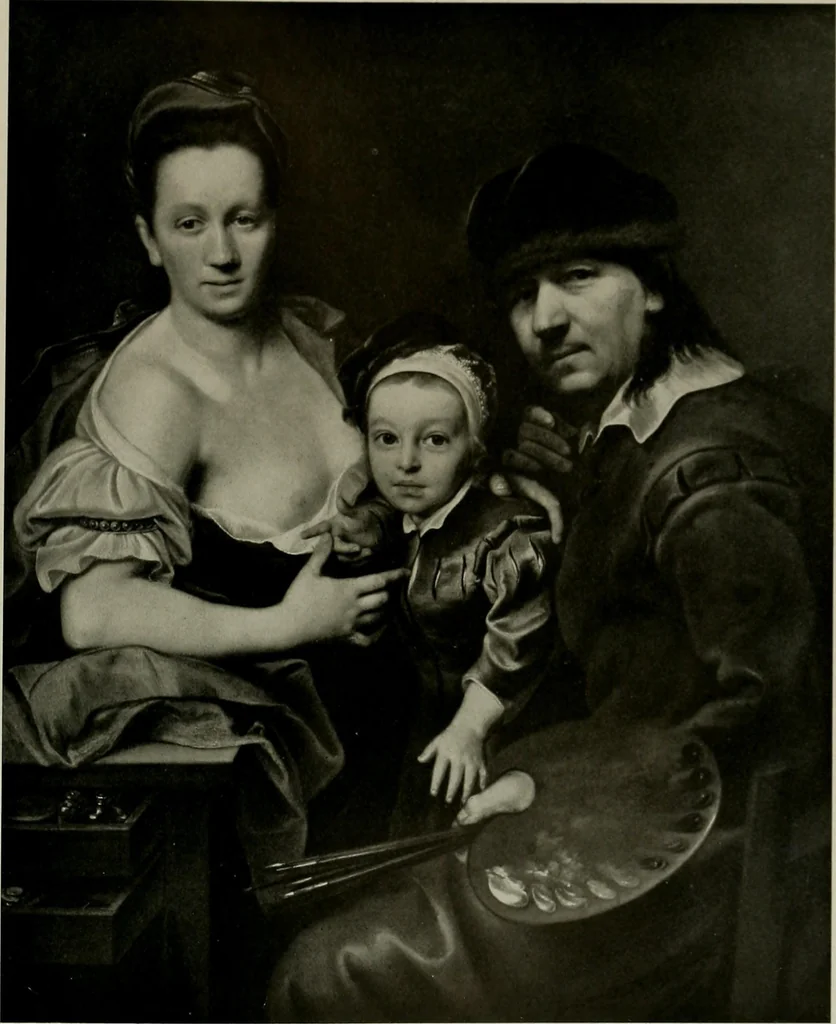 An illustration from Deutsches barock und rokoko : herausgegeben im anschluss an die Jahrhundert-ausstellung deutscher kunst 1650-1800, Darmstadt, 1914, 1914, leaf 327