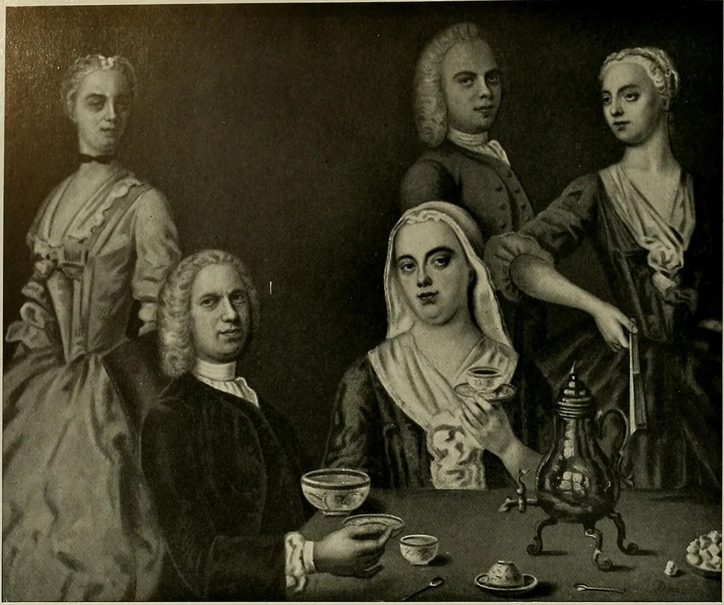 An illustration from Deutsches barock und rokoko : herausgegeben im anschluss an die Jahrhundert-ausstellung deutscher kunst 1650-1800, Darmstadt, 1914, 1914, leaf 332