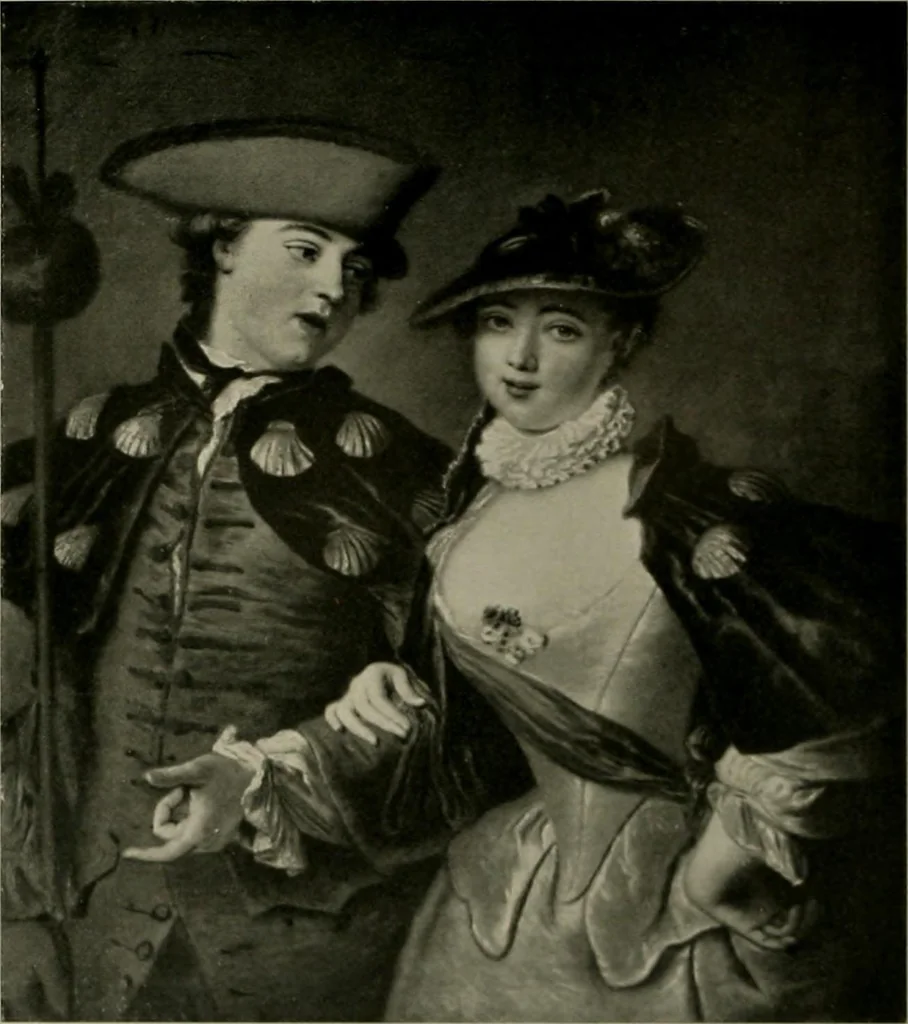 An illustration from Deutsches barock und rokoko : herausgegeben im anschluss an die Jahrhundert-ausstellung deutscher kunst 1650-1800, Darmstadt, 1914, 1914, leaf 359