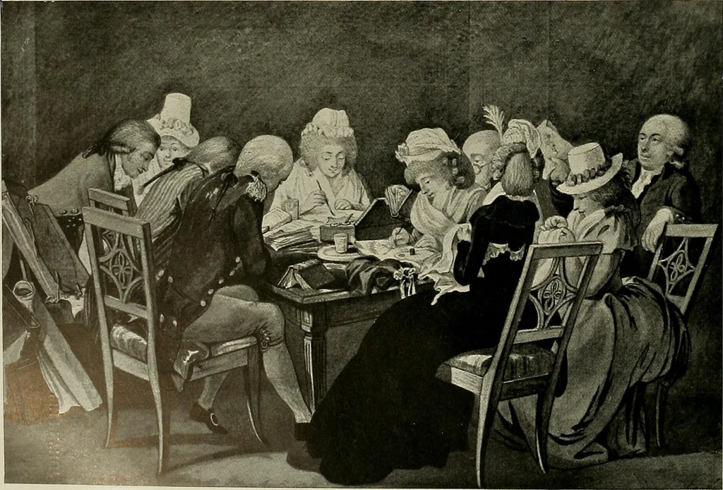 An illustration from Deutsches barock und rokoko : herausgegeben im anschluss an die Jahrhundert-ausstellung deutscher kunst 1650-1800, Darmstadt, 1914, 1914, leaf 426