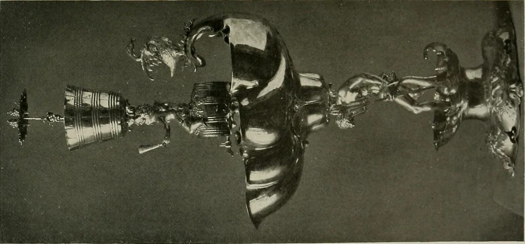An illustration from Deutsches barock und rokoko : herausgegeben im anschluss an die Jahrhundert-ausstellung deutscher kunst 1650-1800, Darmstadt, 1914, 1914, leaf 449