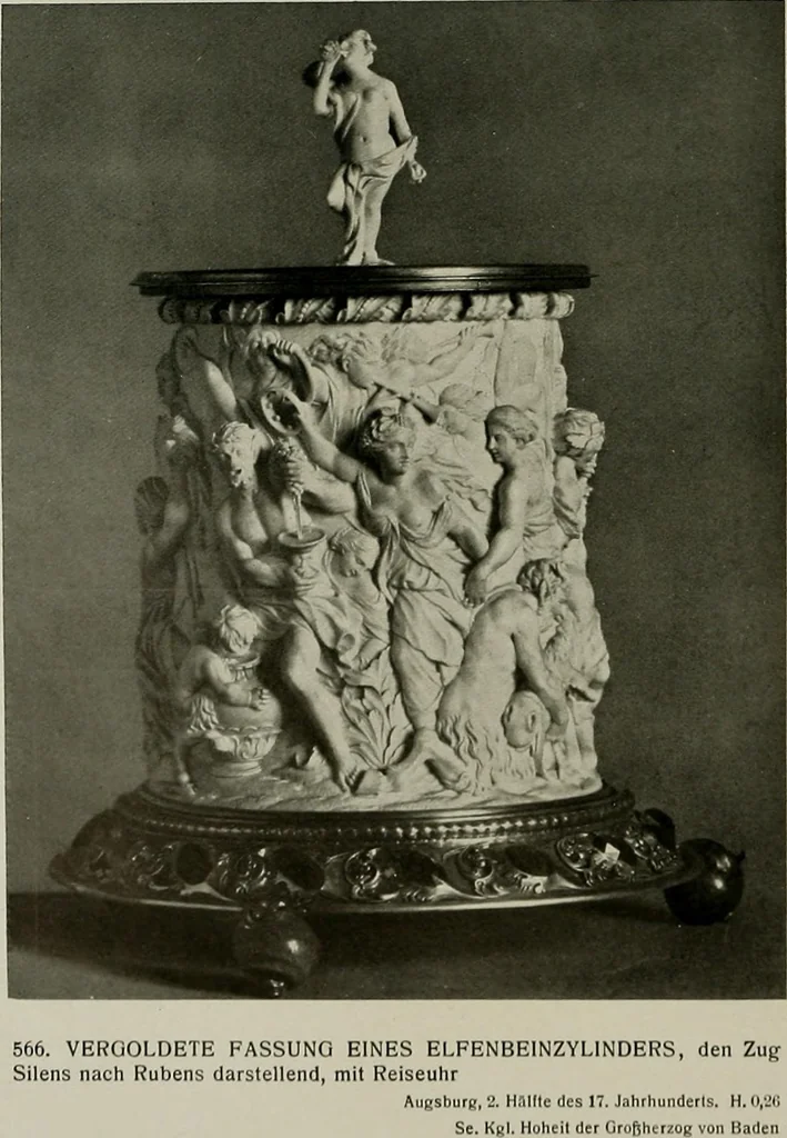 An illustration from Deutsches barock und rokoko : herausgegeben im anschluss an die Jahrhundert-ausstellung deutscher kunst 1650-1800, Darmstadt, 1914, 1914, leaf 451