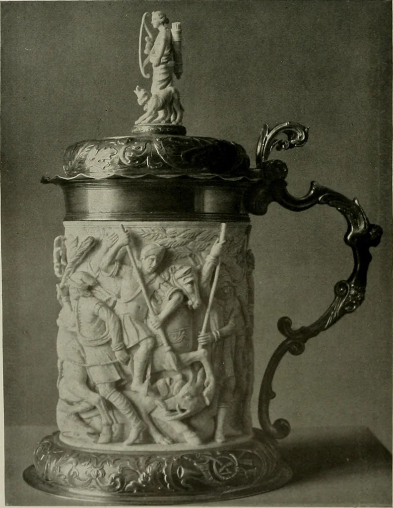 An illustration from Deutsches barock und rokoko : herausgegeben im anschluss an die Jahrhundert-ausstellung deutscher kunst 1650-1800, Darmstadt, 1914, 1914, leaf 471