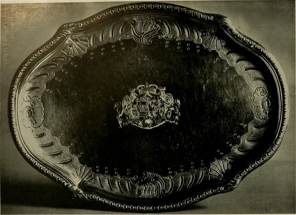 An illustration from Deutsches barock und rokoko : herausgegeben im anschluss an die Jahrhundert-ausstellung deutscher kunst 1650-1800, Darmstadt, 1914, 1914, leaf 472