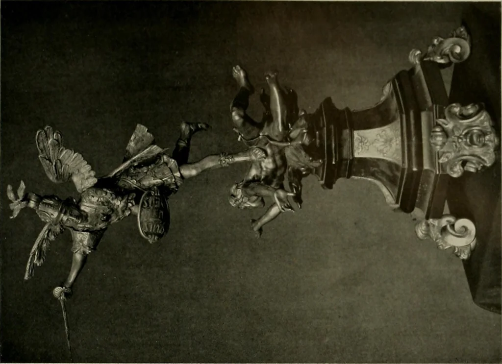 An illustration from Deutsches barock und rokoko : herausgegeben im anschluss an die Jahrhundert-ausstellung deutscher kunst 1650-1800, Darmstadt, 1914, 1914, leaf 473
