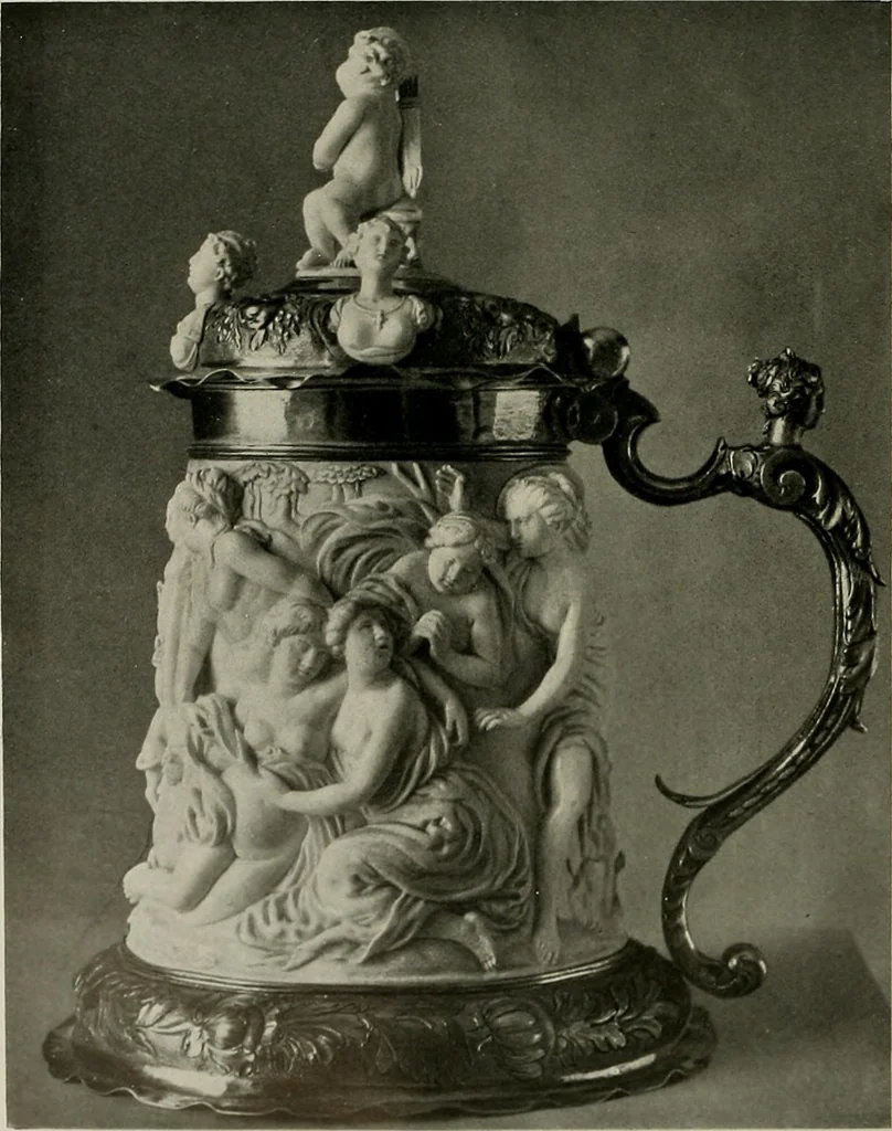 An illustration from Deutsches barock und rokoko : herausgegeben im anschluss an die Jahrhundert-ausstellung deutscher kunst 1650-1800, Darmstadt, 1914, 1914, leaf 473
