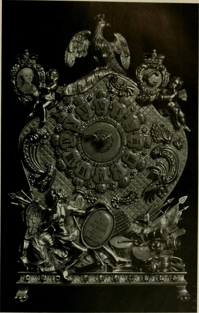 An illustration from Deutsches barock und rokoko : herausgegeben im anschluss an die Jahrhundert-ausstellung deutscher kunst 1650-1800, Darmstadt, 1914, 1914, leaf 493