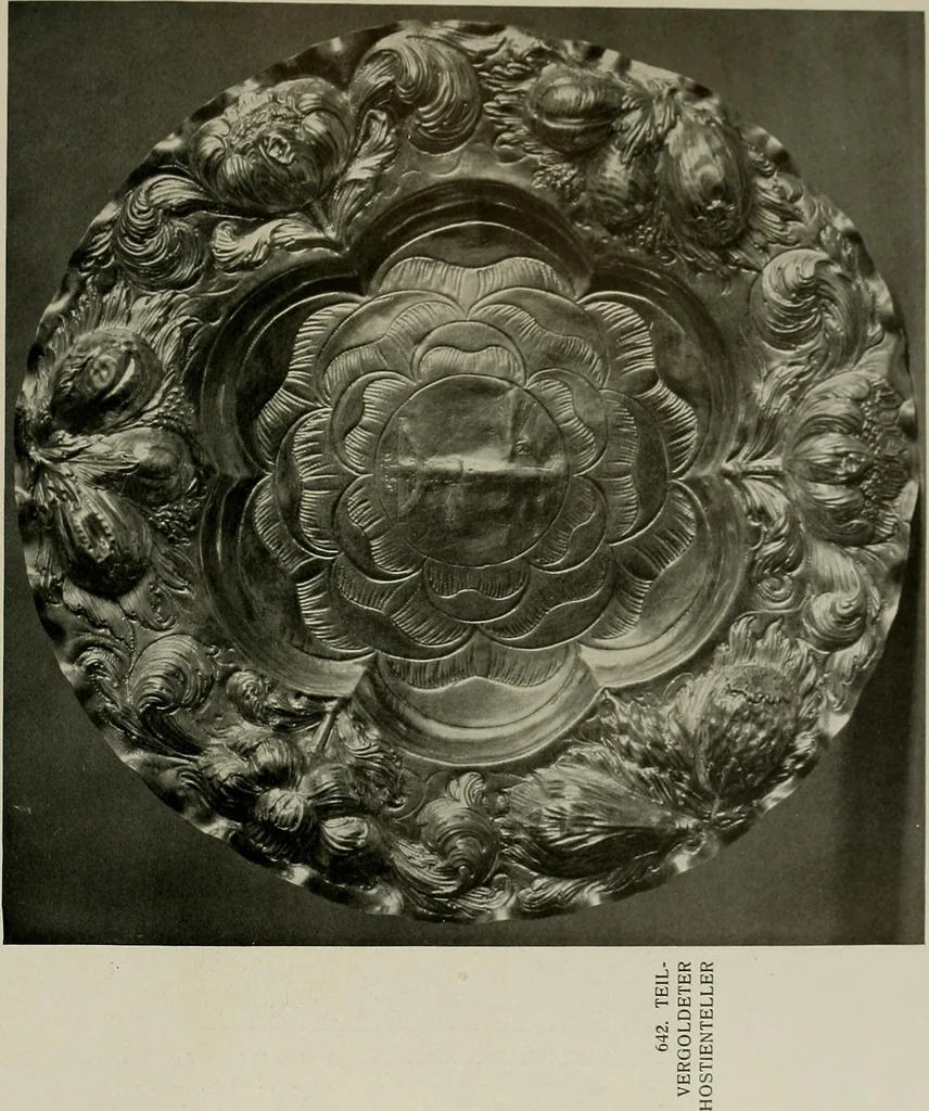 An illustration from Deutsches barock und rokoko : herausgegeben im anschluss an die Jahrhundert-ausstellung deutscher kunst 1650-1800, Darmstadt, 1914, 1914, leaf 495