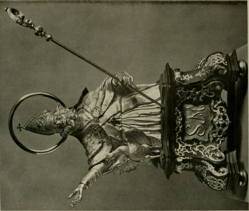 An illustration from Deutsches barock und rokoko : herausgegeben im anschluss an die Jahrhundert-ausstellung deutscher kunst 1650-1800, Darmstadt, 1914, 1914, leaf 497
