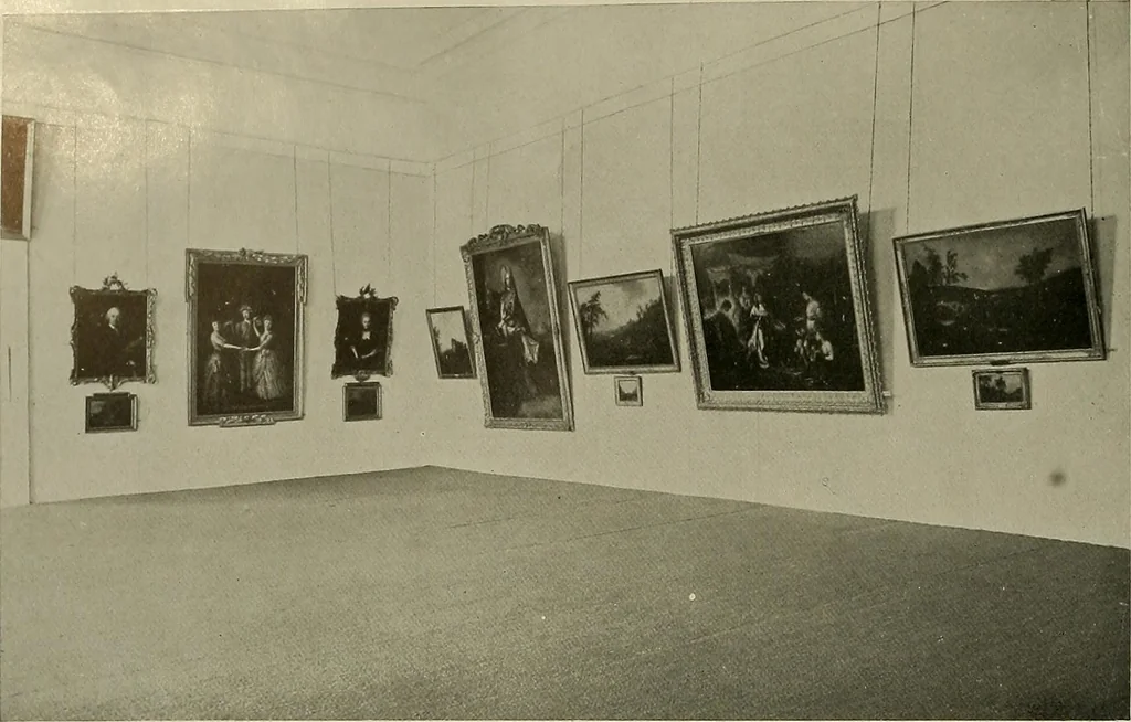 An illustration from Deutsches barock und rokoko : herausgegeben im anschluss an die Jahrhundert-ausstellung deutscher kunst 1650-1800, Darmstadt, 1914, 1914, leaf 90