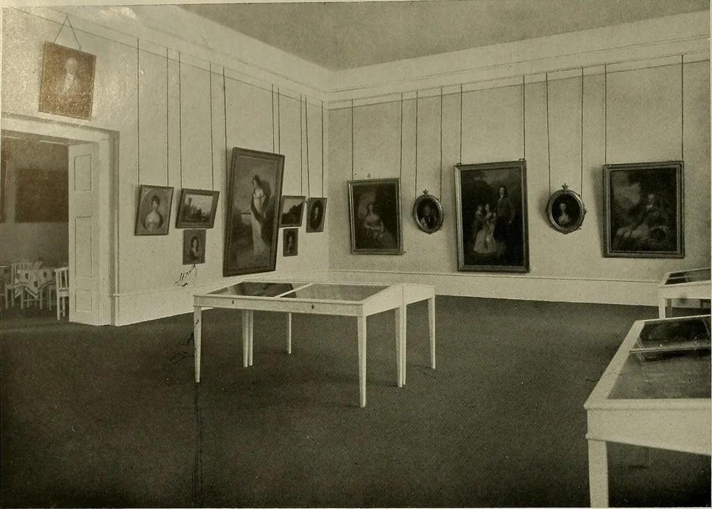 An illustration from Deutsches barock und rokoko : herausgegeben im anschluss an die Jahrhundert-ausstellung deutscher kunst 1650-1800, Darmstadt, 1914, 1914, leaf 92