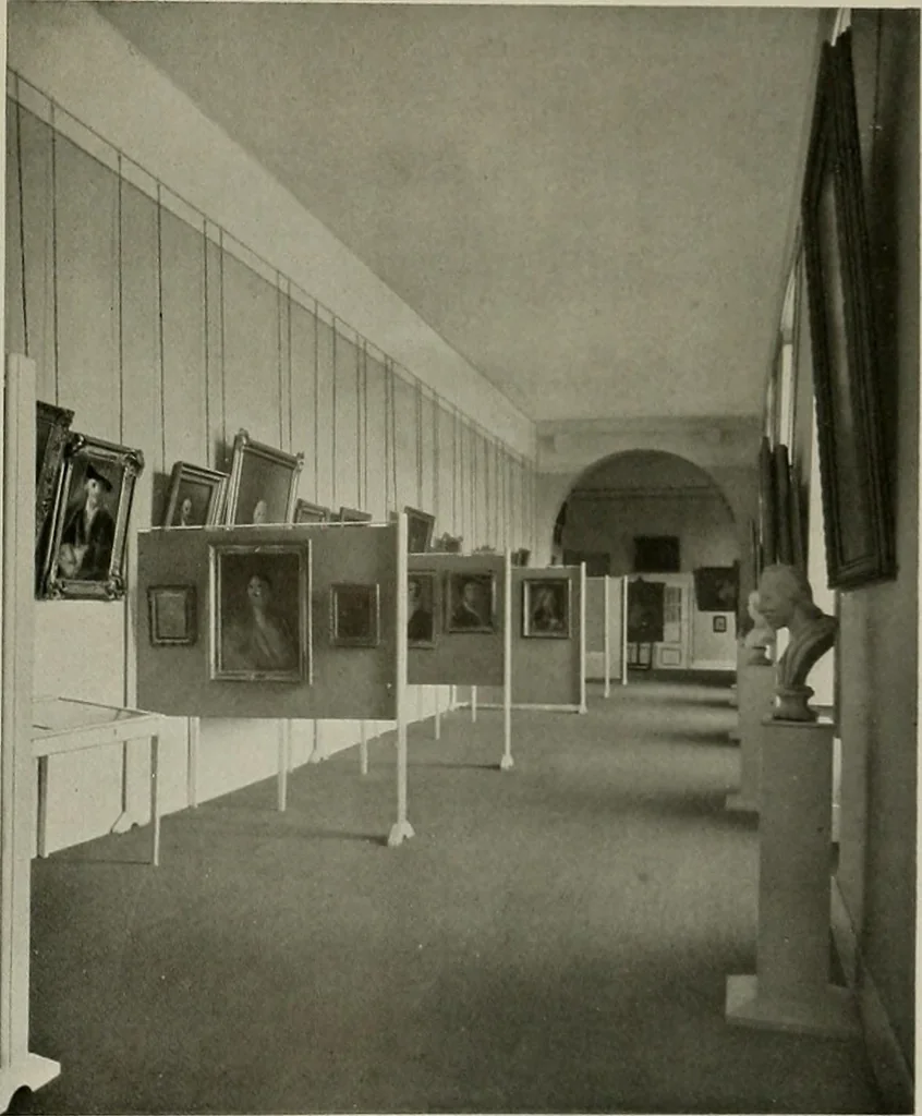 An illustration from Deutsches barock und rokoko : herausgegeben im anschluss an die Jahrhundert-ausstellung deutscher kunst 1650-1800, Darmstadt, 1914, 1914, leaf 93