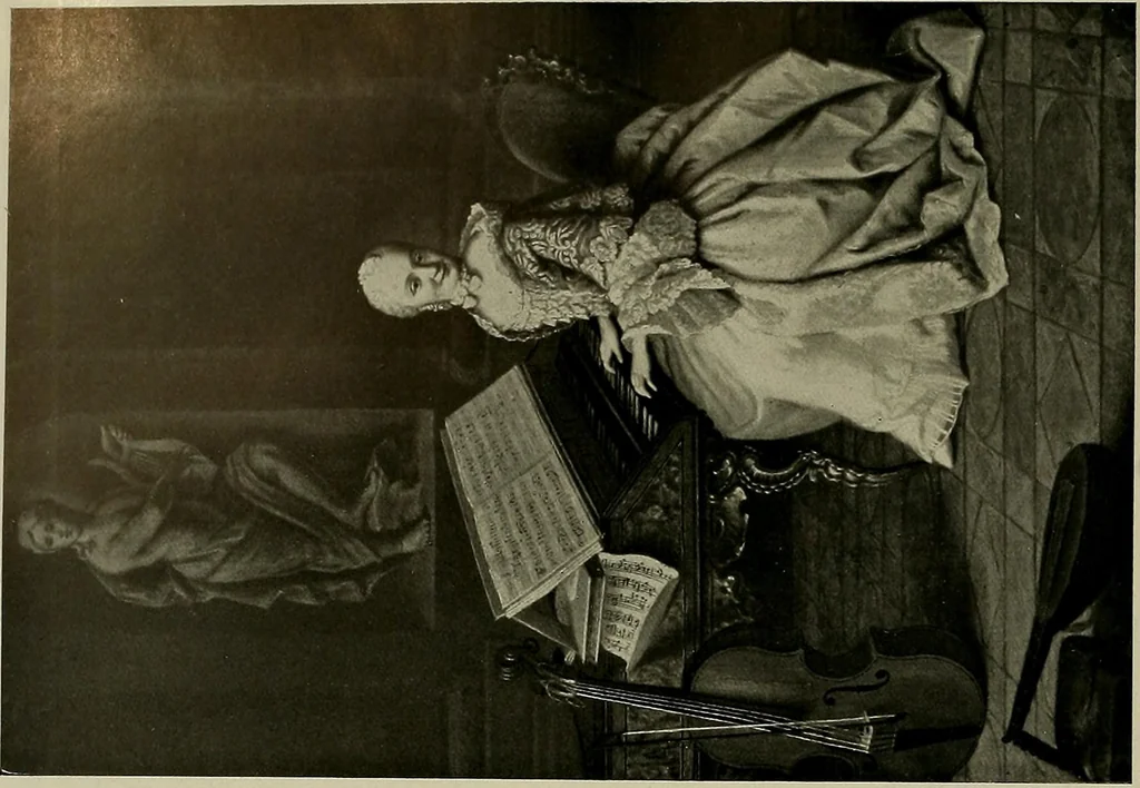 An illustration from Deutsches barock und rokoko : herausgegeben im anschluss an die Jahrhundert-ausstellung deutscher kunst 1650-1800, Darmstadt, 1914, 1914, leaf 120