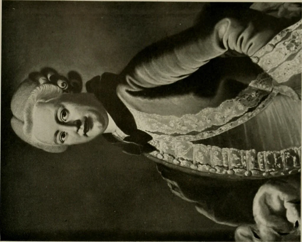 An illustration from Deutsches barock und rokoko : herausgegeben im anschluss an die Jahrhundert-ausstellung deutscher kunst 1650-1800, Darmstadt, 1914, 1914, leaf 123