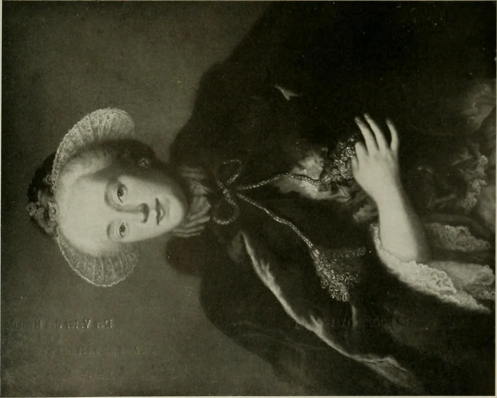 An illustration from Deutsches barock und rokoko : herausgegeben im anschluss an die Jahrhundert-ausstellung deutscher kunst 1650-1800, Darmstadt, 1914, 1914, leaf 123