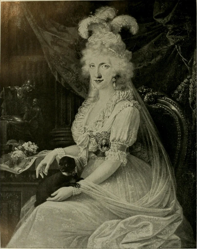 An illustration from Deutsches barock und rokoko : herausgegeben im anschluss an die Jahrhundert-ausstellung deutscher kunst 1650-1800, Darmstadt, 1914, 1914, leaf 134