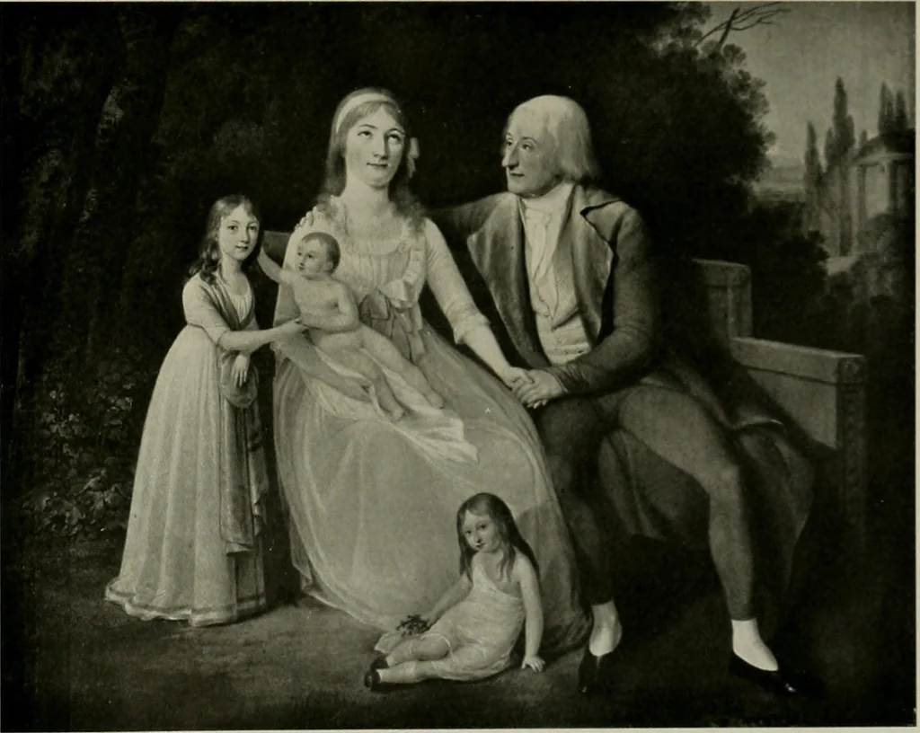 An illustration from Deutsches barock und rokoko : herausgegeben im anschluss an die Jahrhundert-ausstellung deutscher kunst 1650-1800, Darmstadt, 1914, 1914, leaf 147