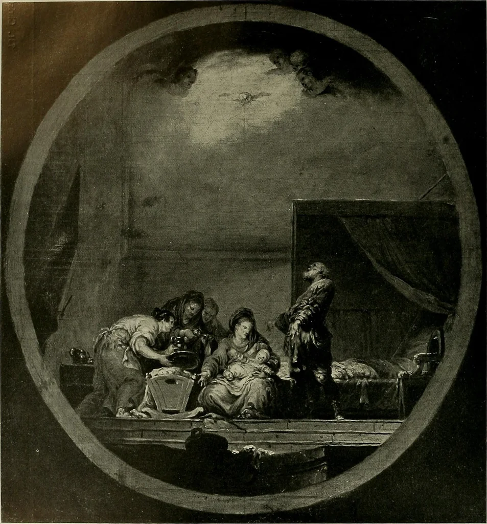 An illustration from Deutsches barock und rokoko : herausgegeben im anschluss an die Jahrhundert-ausstellung deutscher kunst 1650-1800, Darmstadt, 1914, 1914, leaf 162