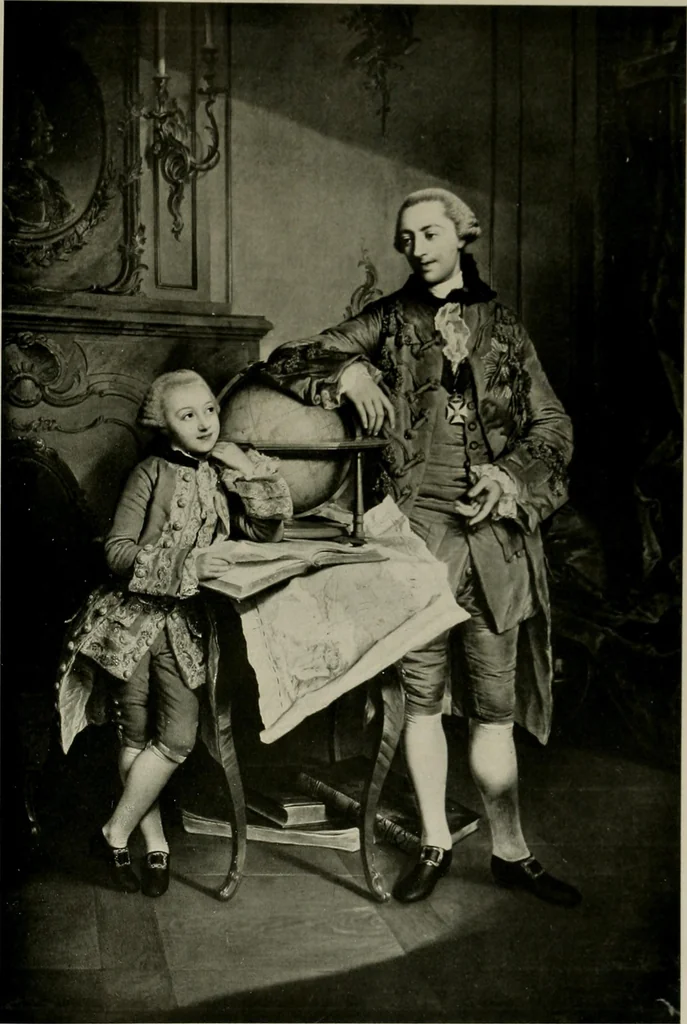 An illustration from Deutsches barock und rokoko : herausgegeben im anschluss an die Jahrhundert-ausstellung deutscher kunst 1650-1800, Darmstadt, 1914, 1914, leaf 171