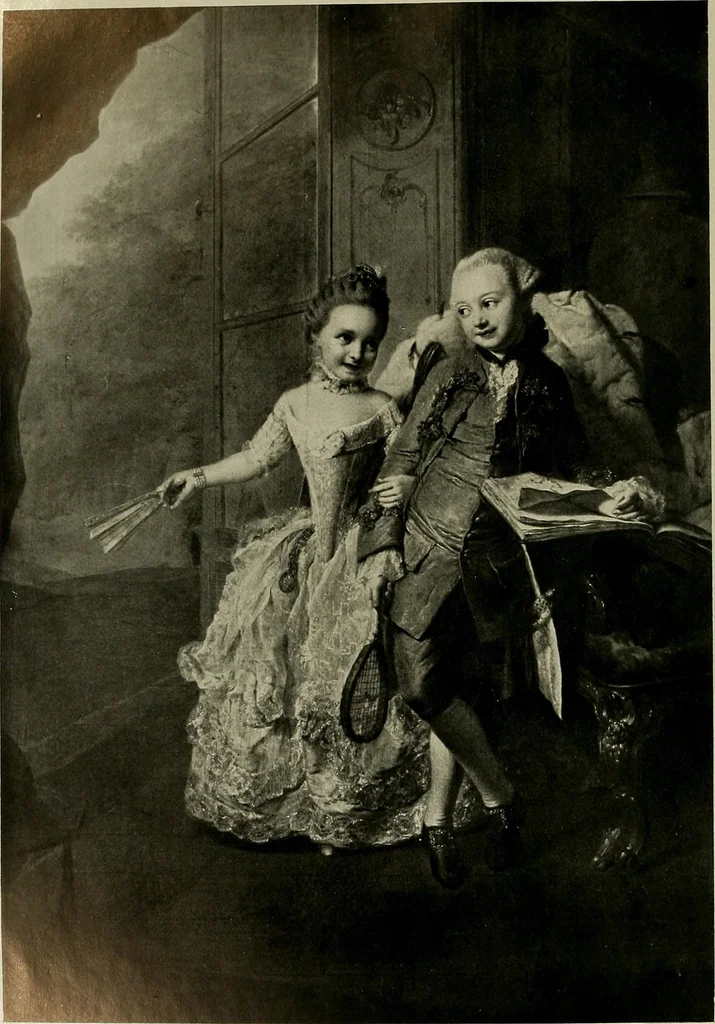 An illustration from Deutsches barock und rokoko : herausgegeben im anschluss an die Jahrhundert-ausstellung deutscher kunst 1650-1800, Darmstadt, 1914, 1914, leaf 172