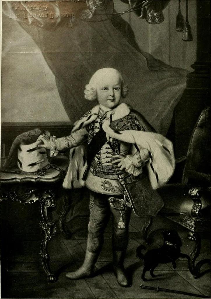 An illustration from Deutsches barock und rokoko : herausgegeben im anschluss an die Jahrhundert-ausstellung deutscher kunst 1650-1800, Darmstadt, 1914, 1914, leaf 178
