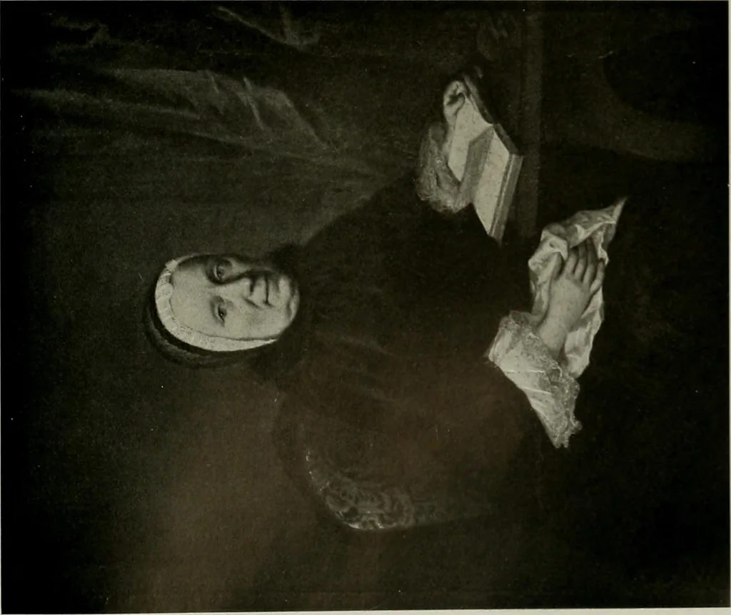 An illustration from Deutsches barock und rokoko : herausgegeben im anschluss an die Jahrhundert-ausstellung deutscher kunst 1650-1800, Darmstadt, 1914, 1914, leaf 197