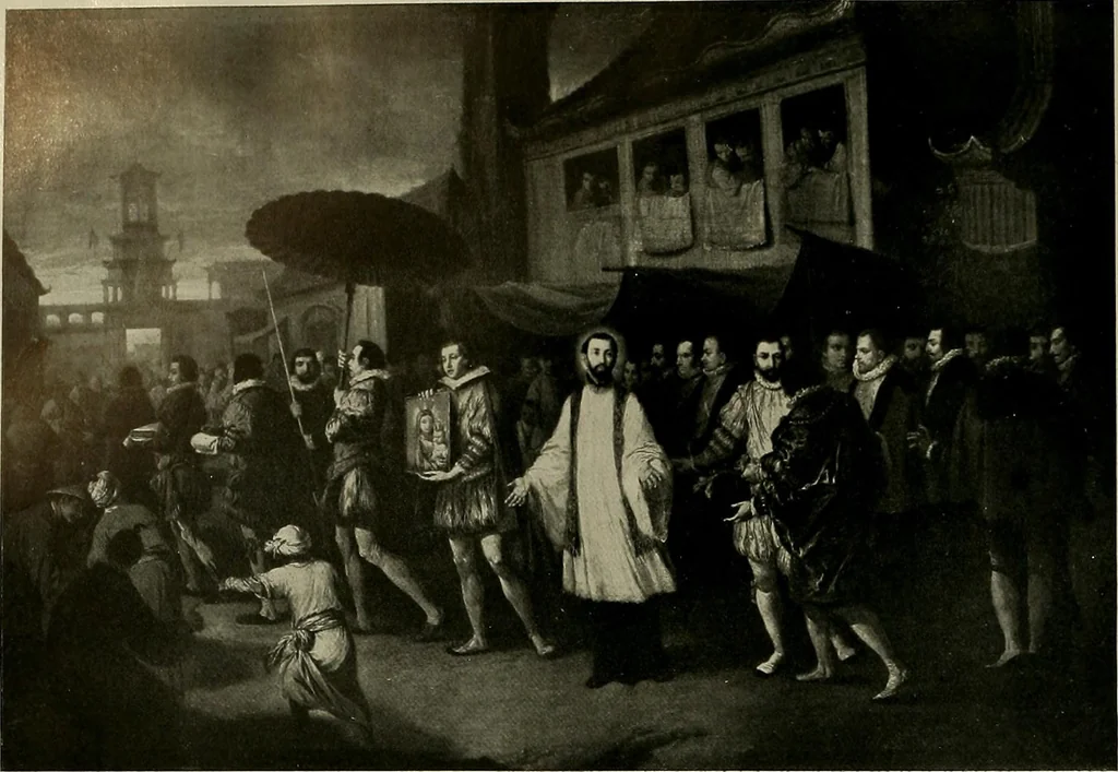 An illustration from Deutsches barock und rokoko : herausgegeben im anschluss an die Jahrhundert-ausstellung deutscher kunst 1650-1800, Darmstadt, 1914, 1914, leaf 202