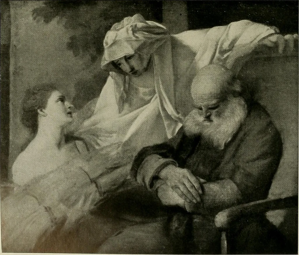 An illustration from Deutsches barock und rokoko : herausgegeben im anschluss an die Jahrhundert-ausstellung deutscher kunst 1650-1800, Darmstadt, 1914, 1914, leaf 212