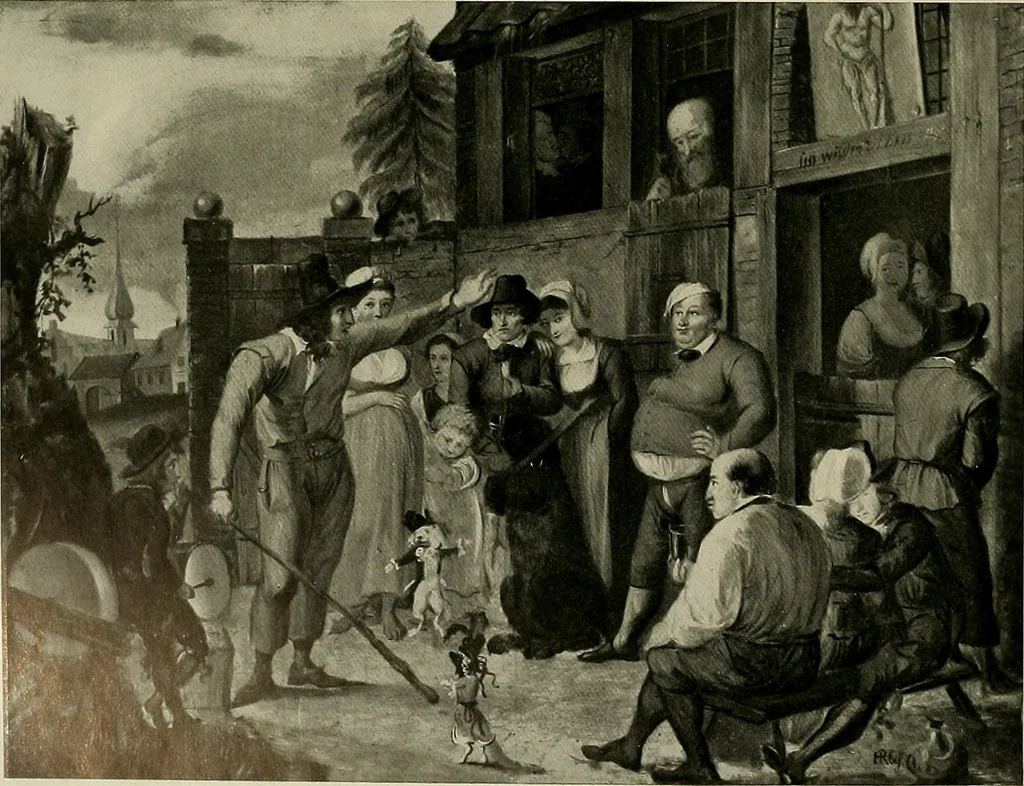 An illustration from Deutsches barock und rokoko : herausgegeben im anschluss an die Jahrhundert-ausstellung deutscher kunst 1650-1800, Darmstadt, 1914, 1914, leaf 224